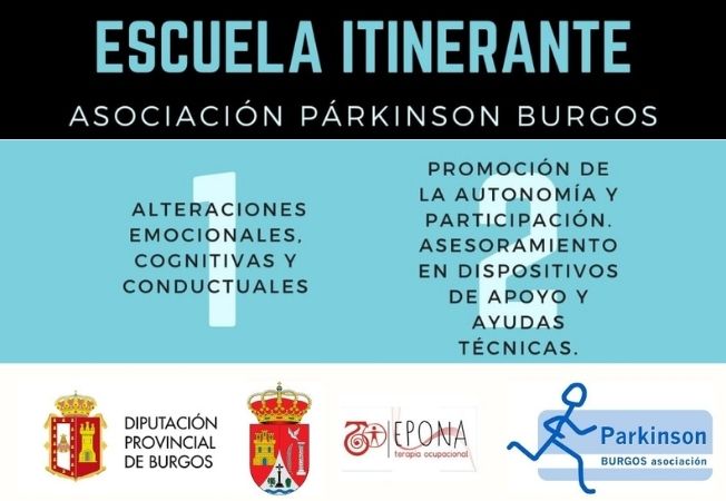 Escuela Itinerante de Parkinson Burgos en la provincia: Zazuar