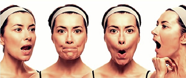 Hipomimia: inexpresividad facial en los enfermos de párkinson.