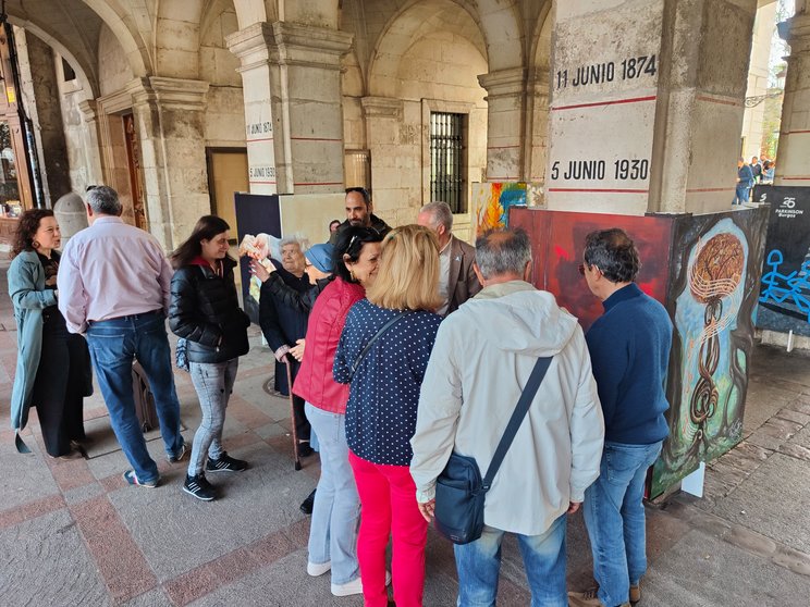 Exposición #LosPilaresDelPárkinson en el @AytoBurgos