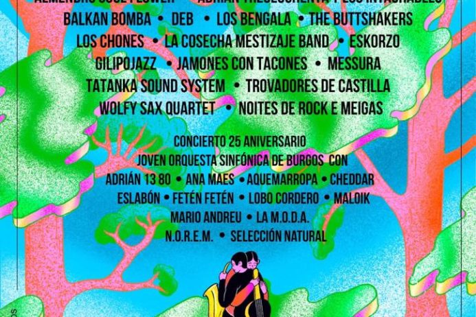 ¡¡AMPLIACIÓN DEL CARTEL DEL FESTIVAL #25VecesGracias!!
